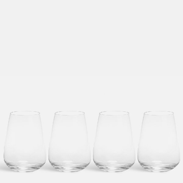 Orrefors Pulse Crystal Stemless Wine Glass Wayfair